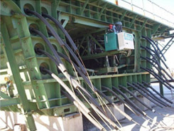 橡胶抽拔管使用现场